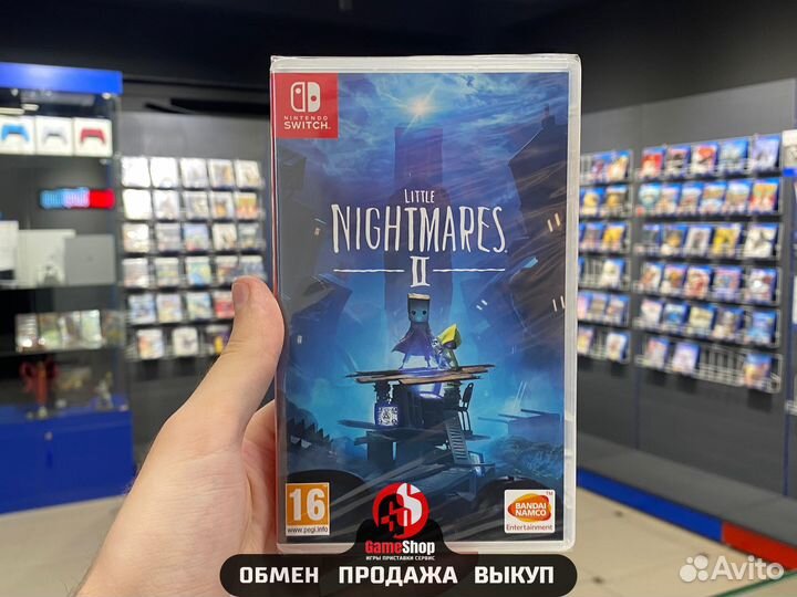 Little Nightmares 2 nintendo switch новый