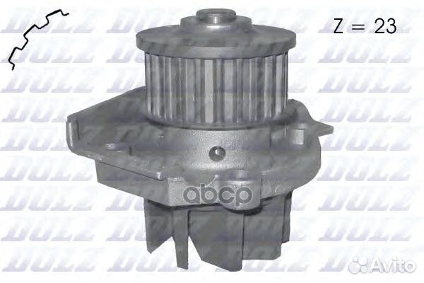Насос водяной fiat doblo 1.4i 16V 10