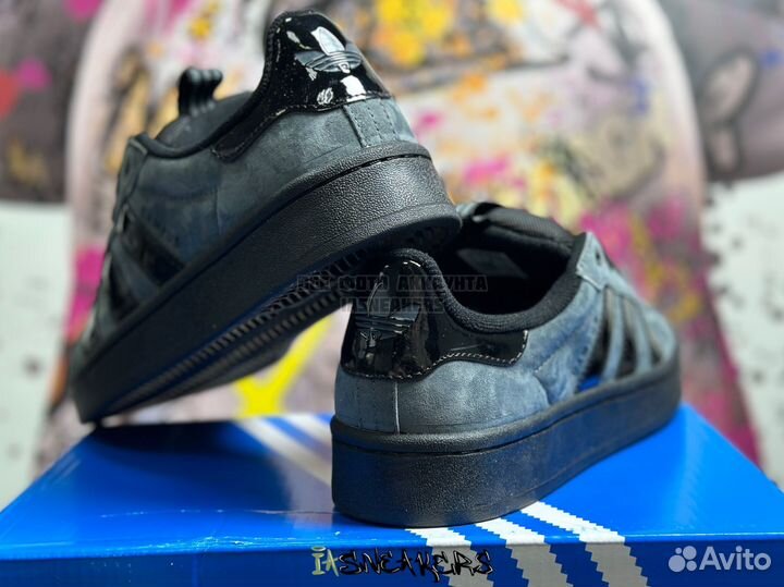 Кеды Adidas campus 00s carbon black 41-45