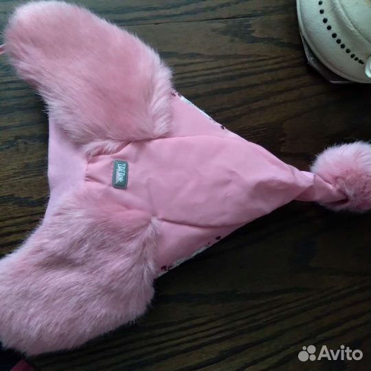 Шапка детская для девочки зимняя