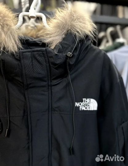 Мужская зимняя куртка The North Face на резинке