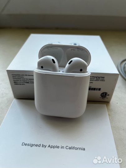 Наушники Apple Airpods 2