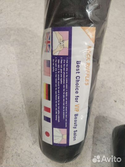 Воротнички на липучке для парикмахерских работ