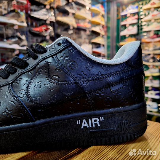 Кроссовки Nike Air Force 1 Low X Louis Vuitton Bla