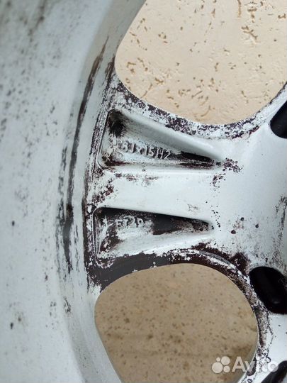 Литой диск r15 на opel astra