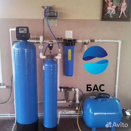 Фильтр для воды безреагентный, обезжелезивание