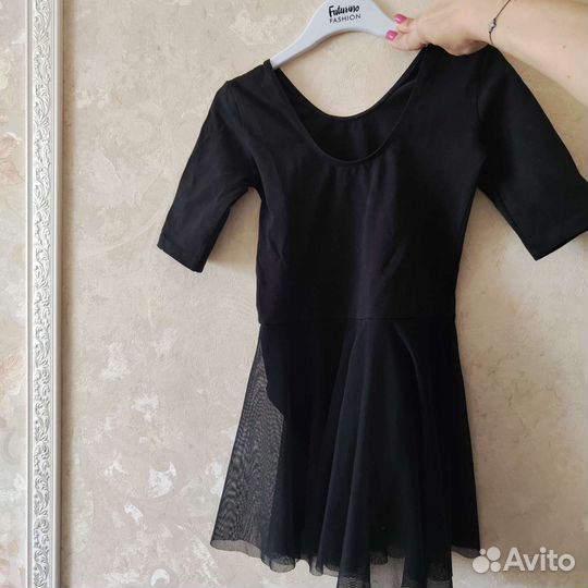 Купальник для девочки с юбкой для спорта