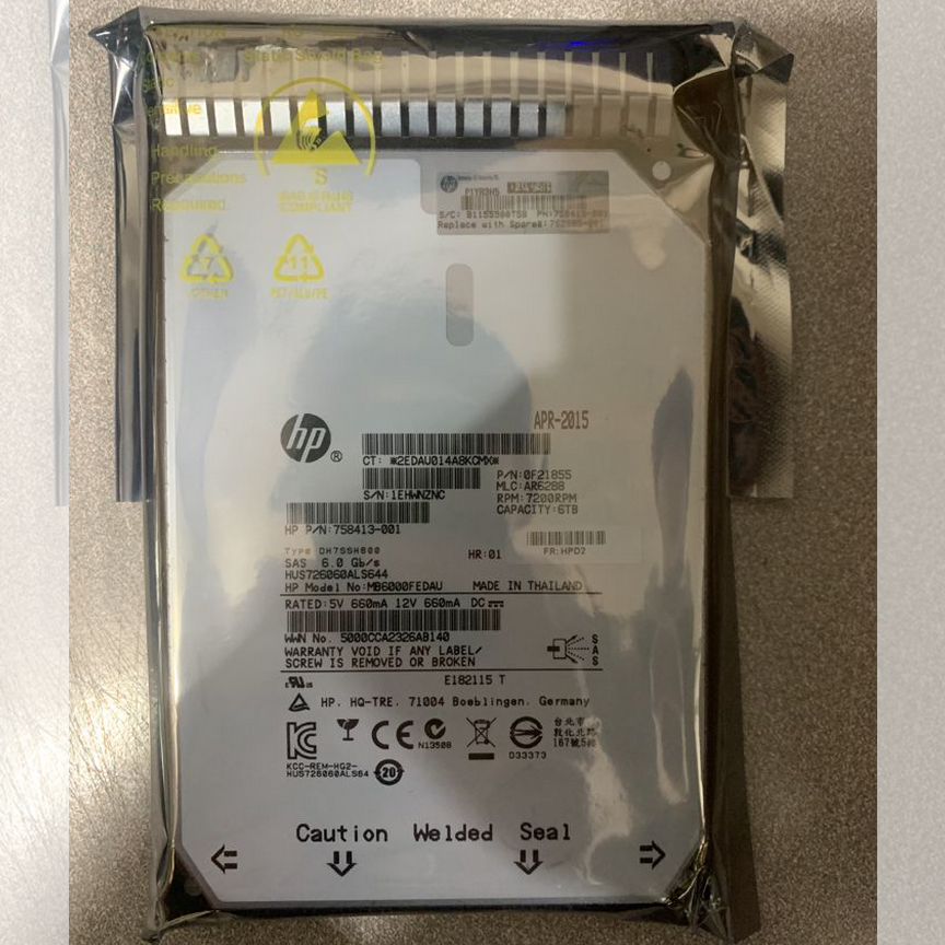 [761477-B21] Жесткий Диск Hp 6tb 6g Sas 3.5 761477-B21