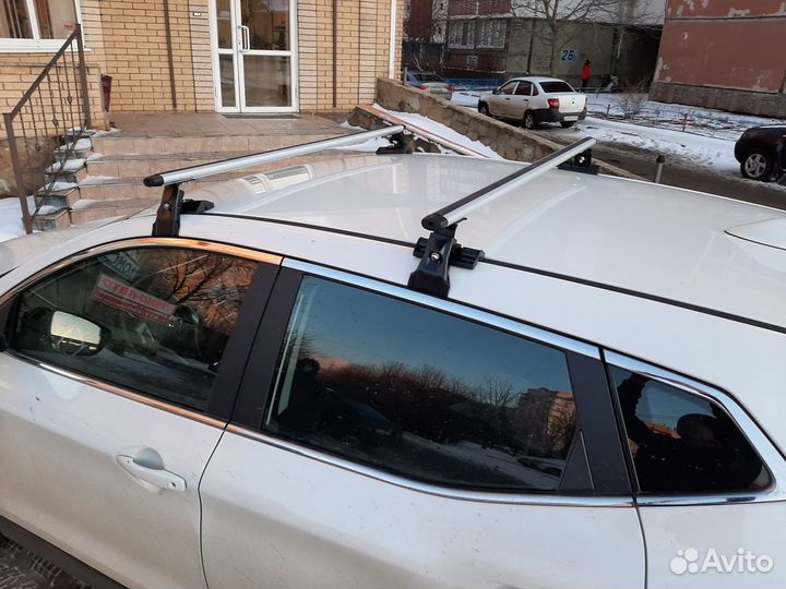 Багажник на крышу Ниссан Кашкай, Евро аэро