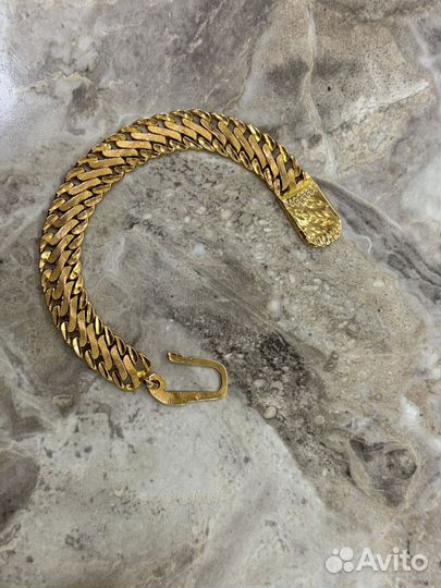 Мужской золотой браслет