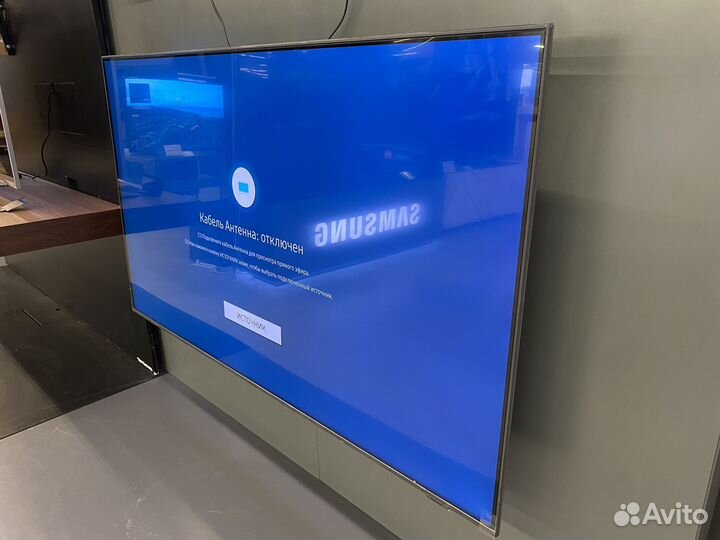 Samsung UE55AU9070uxru телевизор серый