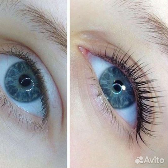 Ламинирование ресниц и бровей Стрейчинг ресниц