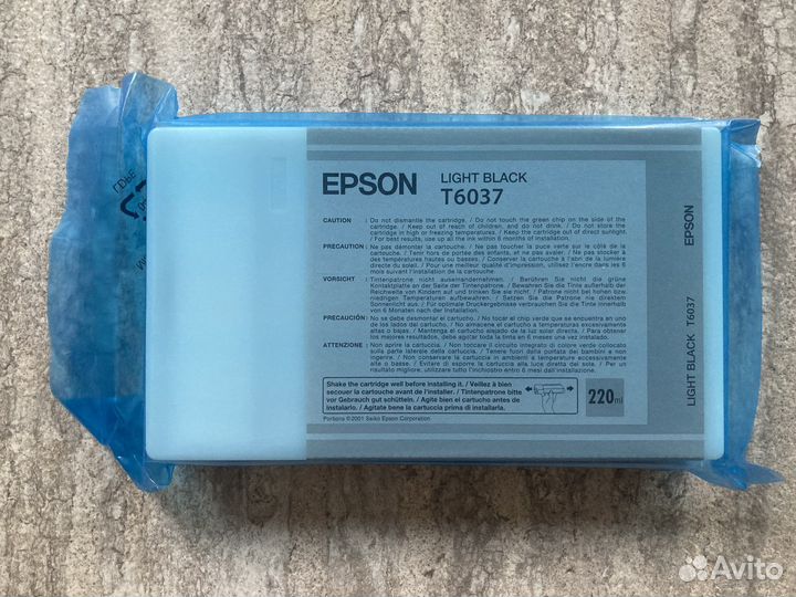 Картридж Epson Stylus Pro 7880/9880 series (T60.)