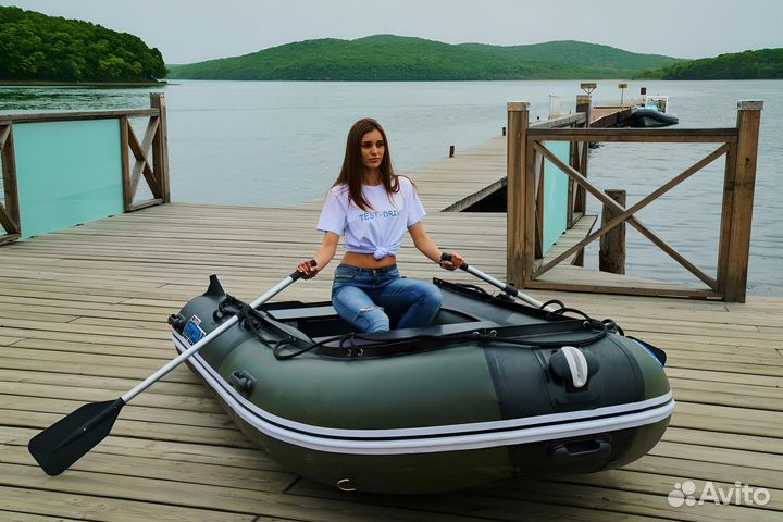 Лодка пвх Stormline Adventure Standard 360 зеленая
