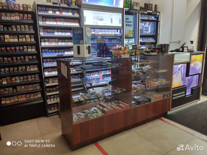 Торговая витрина для табака