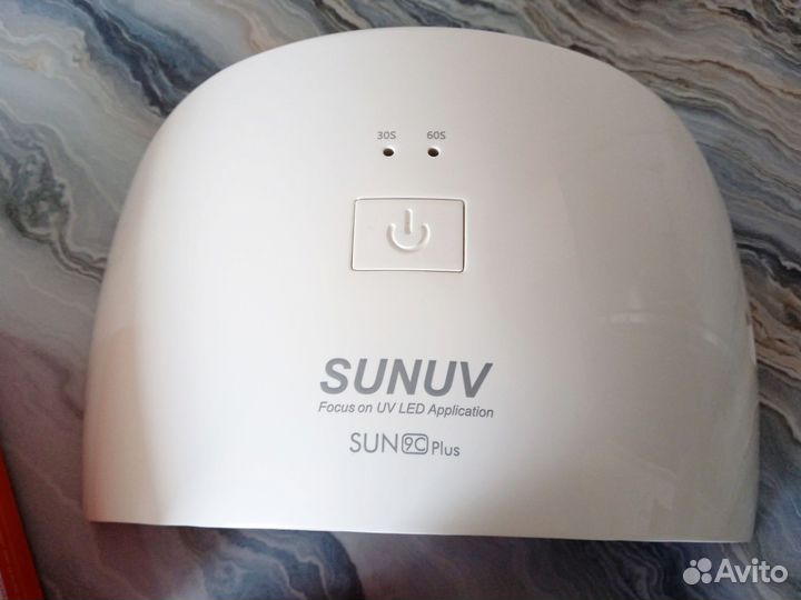 Лампа LED/UV + всё для маникюра