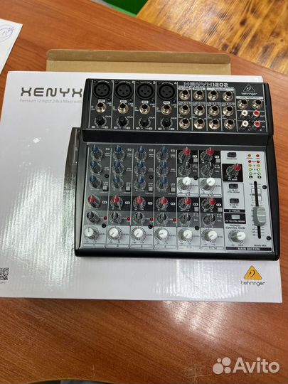 Микшерный пульт behringer xenyx 1202