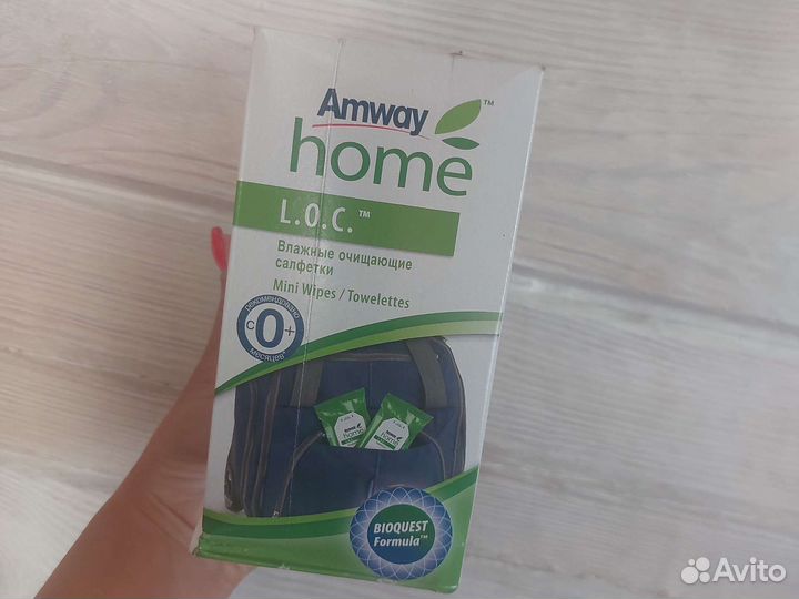 Влажные салфетки LOC Amway
