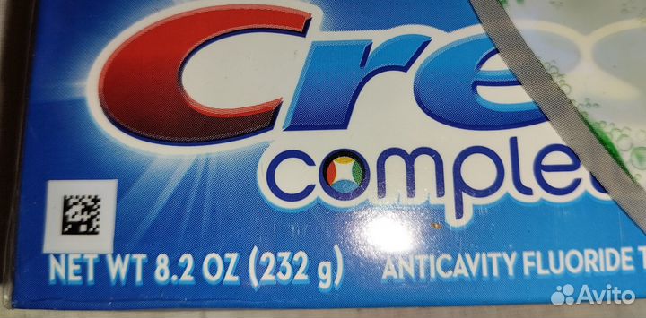 Зубная паста Crest.Большойтюбик за небольшие денги