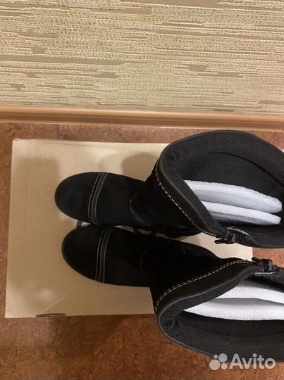 Сапоги Ecco демисезонные, 40 размер, подростковые