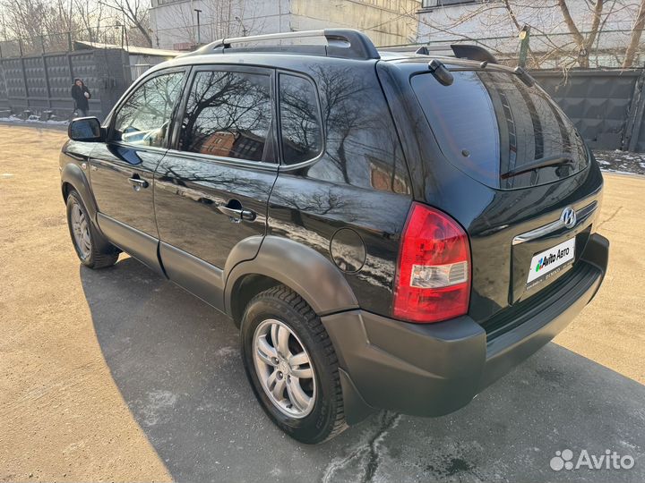 Hyundai Tucson 2.7 AT, 2007, 138 058 км