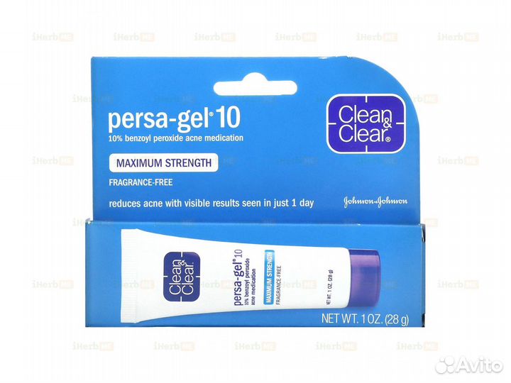 Persa-Gel 10, максимальная сила, 1 унц. (28 г)