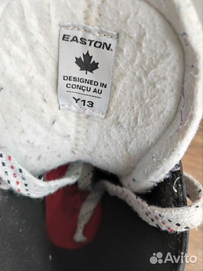 Коньки хоккейные детские easton 31.5 размер