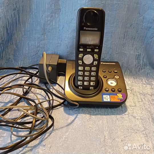 Стационарный телефон panasonic с автоответчиком