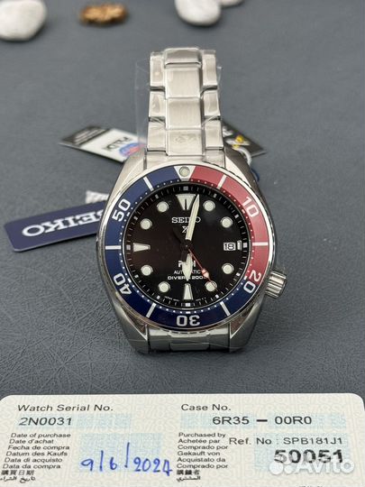 Новые Seiko Prospex Sumo padi Edition spb181j1