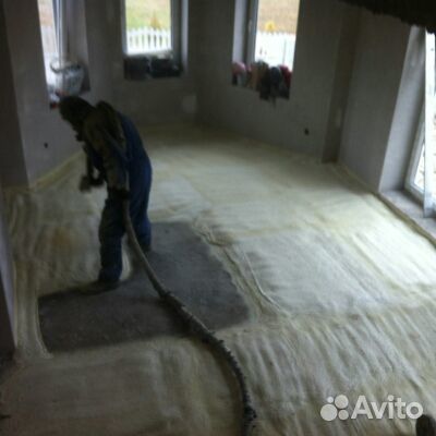 Утепление пенополиуретаном