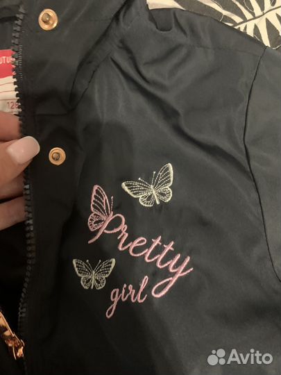 Ветровка для девочки 128