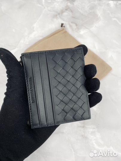 Картхолдер из натуральной кожи Bottega Veneta