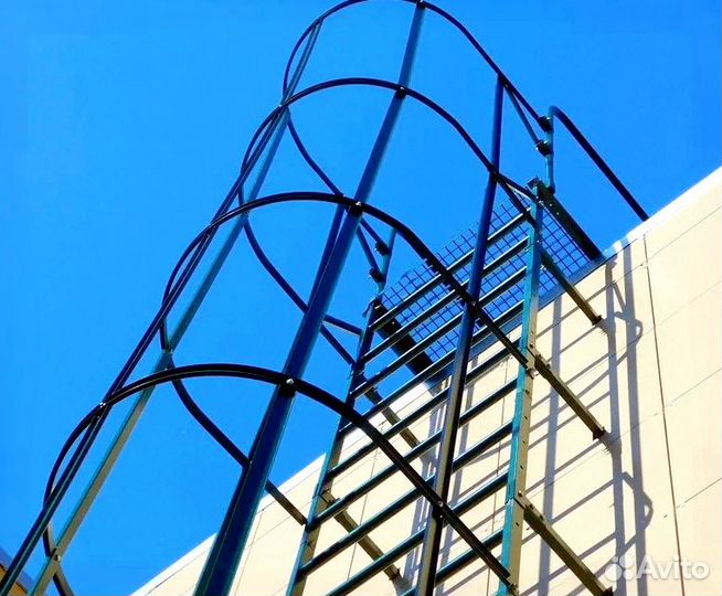 Пожарная лестница металлическая по вашим проектам