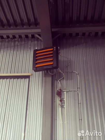 Система отопления склада 760 м кв