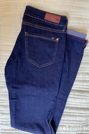 Tommy hilfiger джинсы оригинал р.27/34 slim fit