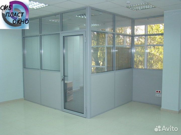 Офисная перегородка пвх