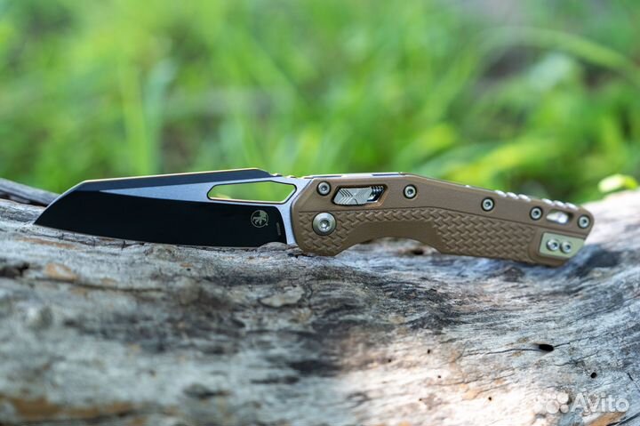 Microtech MSI SE TriGrip Polimer Dark Earth Standa