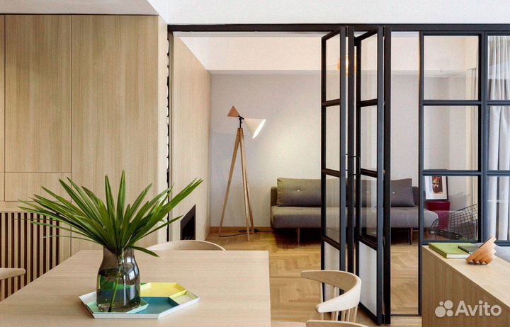 Перегородки межкомнатные раздвижные для лоджии