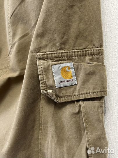 Широкие карго штаны Carhartt