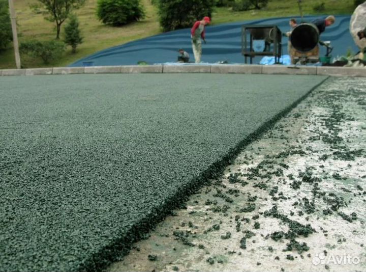 Бесшовное резиновое покрытие