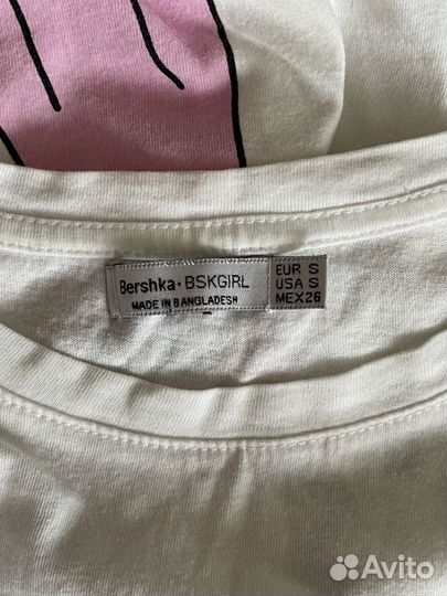 Футболка XS-S bershka new yoker