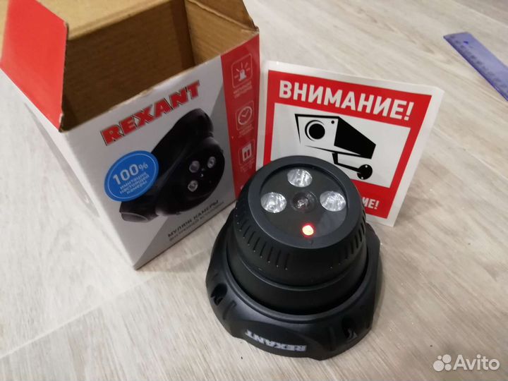 Муляж Камеры с индикатором и наклейкой