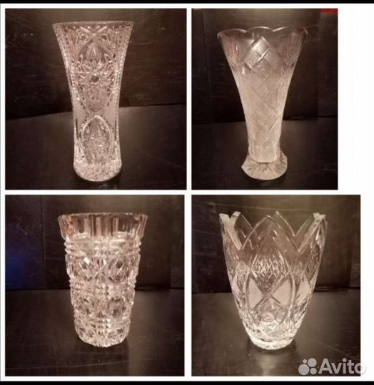 Хрустальные вазы