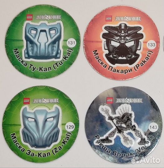 Фишки Читос Лего Бионикл