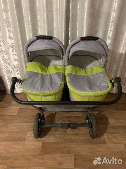 Коляска для двойни 2 в 1