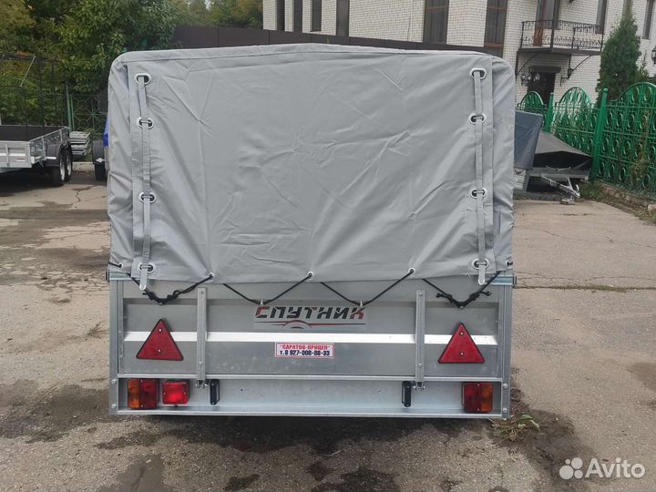 Прицеп Спутник 2513/37 Zn, тент 700 мм