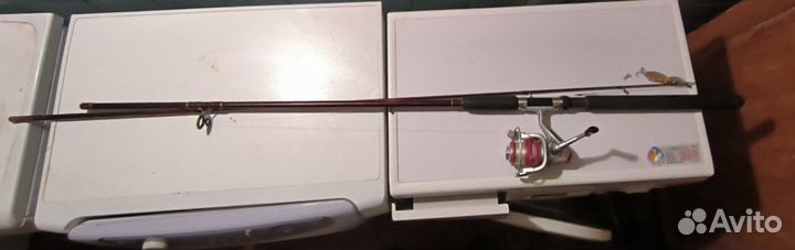 Спининг с катушкой бу