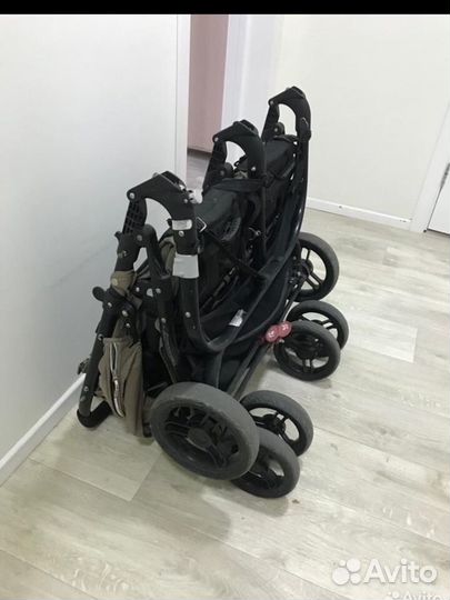 Коляска для двойни, погодок в аренду, напрокат