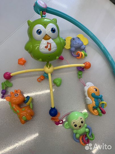 Мобиль на кроватку музыкальный