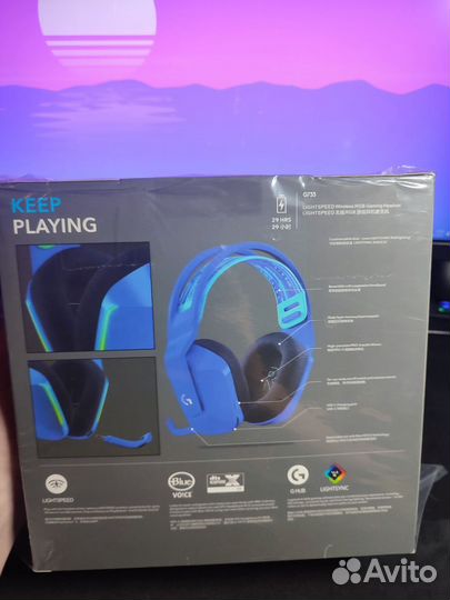 Наушники logitech g733